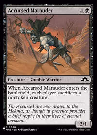 Accursed Marauder — The List