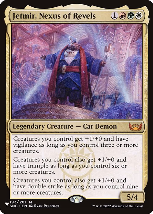 Jetmir, Nexus of Revels — The List #SNC-193