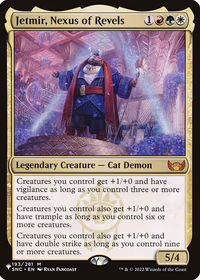 Jetmir, Nexus of Revels — The List