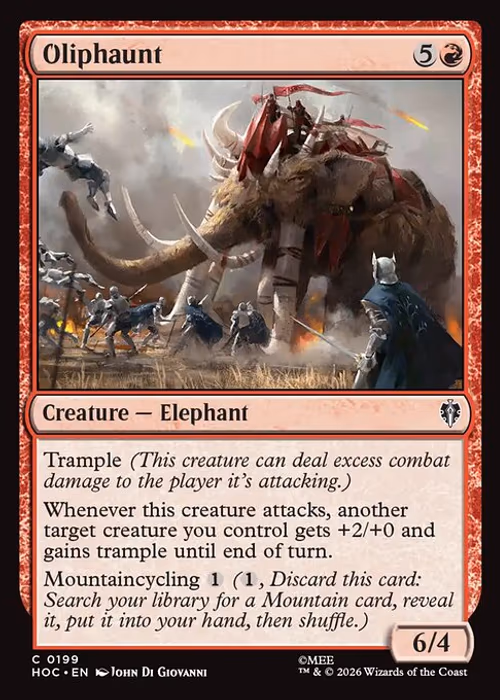 Oliphaunt — The Hobbit Eternal #199