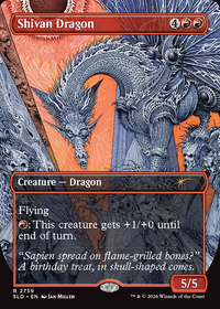 Shivan Dragon — Secret Lair Drop #2759