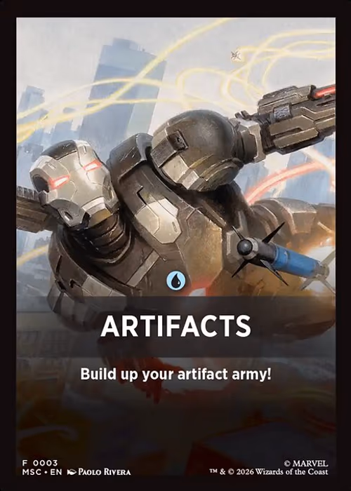 Artifacts — Marvel Super Heroes Jumpstart Front Cards #3