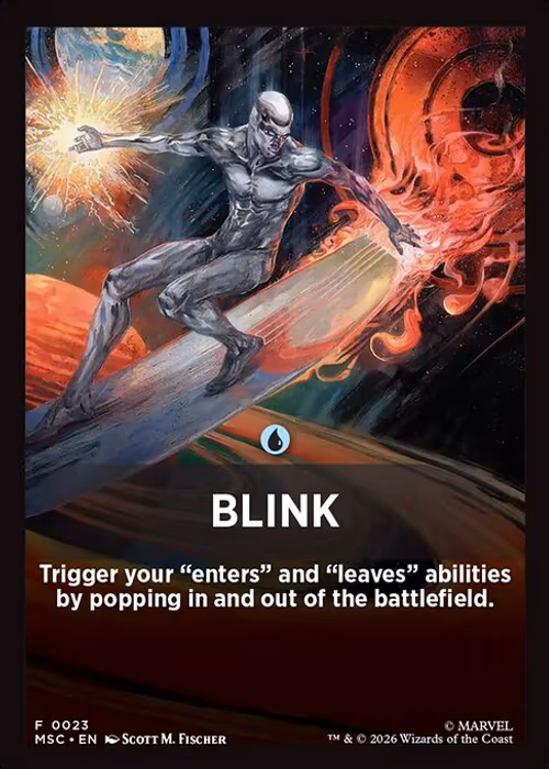Blink — Marvel Super Heroes Jumpstart Front Cards #23