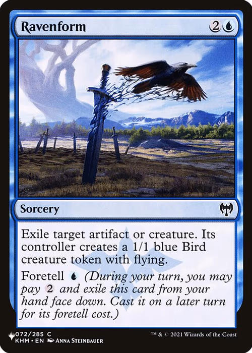 Ravenform — The List #KHM-72