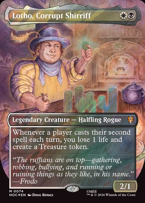 Lotho, Corrupt Shirriff — The Hobbit Eternal #74