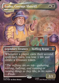 Lotho, Corrupt Shirriff — The Hobbit Eternal