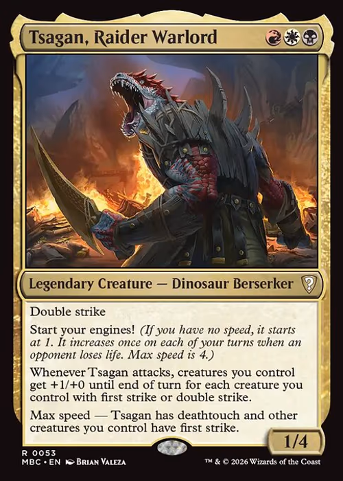 Tsagan, Raider Warlord — Mystery Booster Commander Edition #53