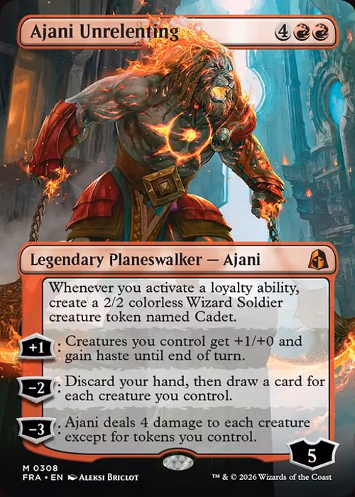 Ajani Unrelenting — Reality Fracture #308