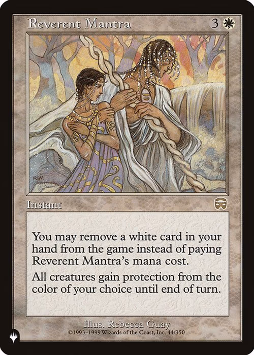 Reverent Mantra — The List #MMQ-44