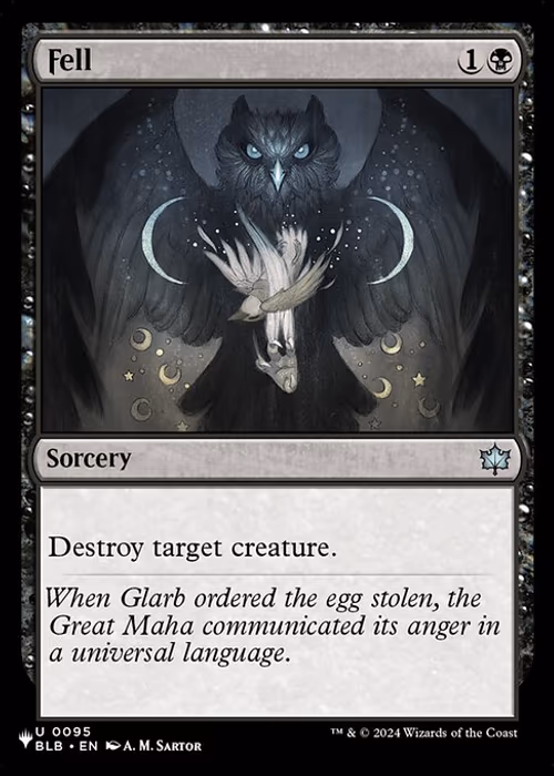 Fell — The List #BLB-95