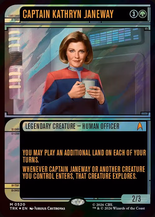 Captain Kathryn Janeway — Star Trek #520