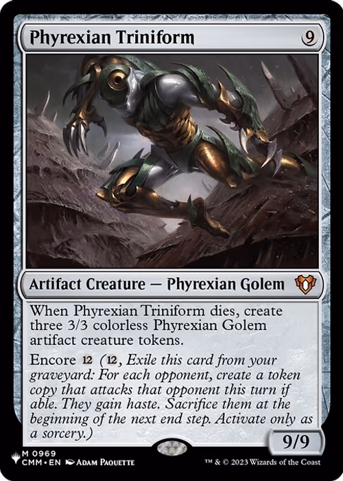 Phyrexian Triniform — The List #CMM-969