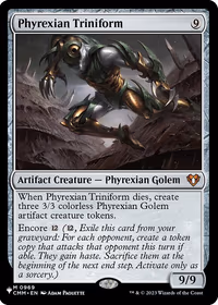 Phyrexian Triniform — The List
