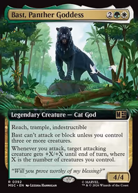 Bast, Panther Goddess — Marvel Super Heroes Commander #392