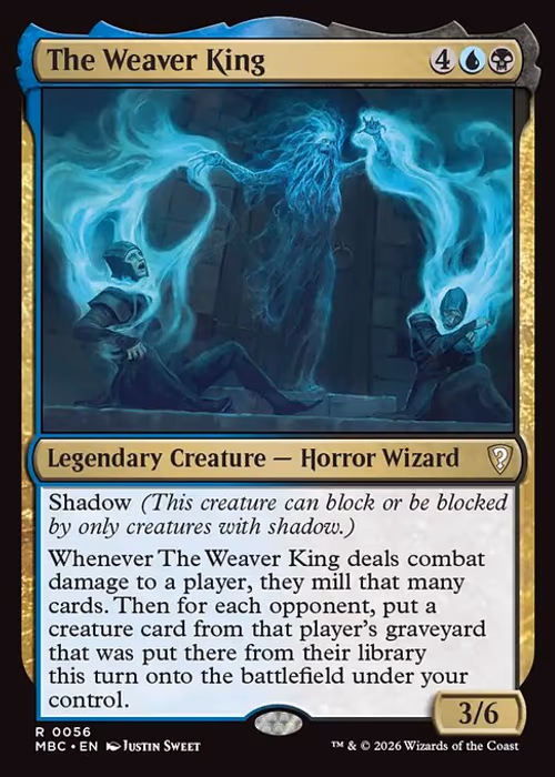 The Weaver King — Mystery Booster Commander Edition #56
