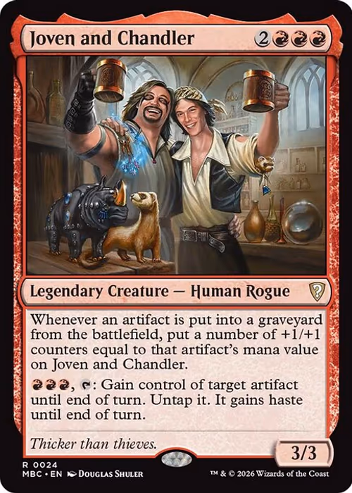 Joven and Chandler — Mystery Booster Commander Edition #24