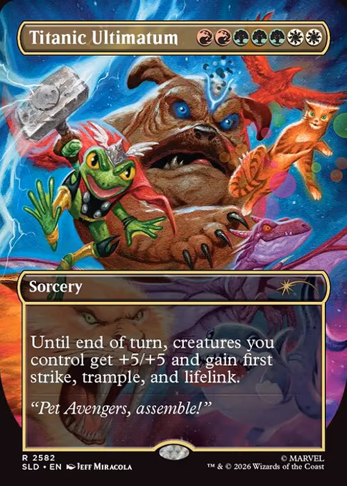 Titanic Ultimatum — Secret Lair Drop #2582