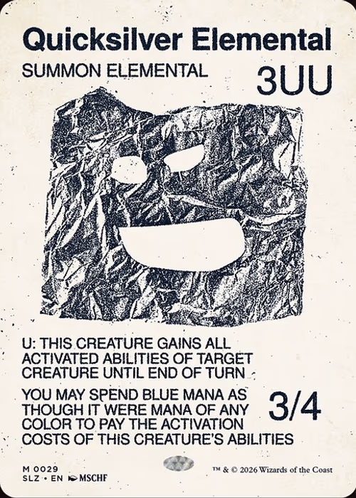 Quicksilver Elemental — The Zeta Set #29