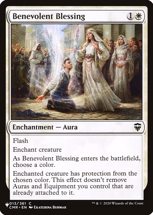 Benevolent Blessing — The List #CMR-13