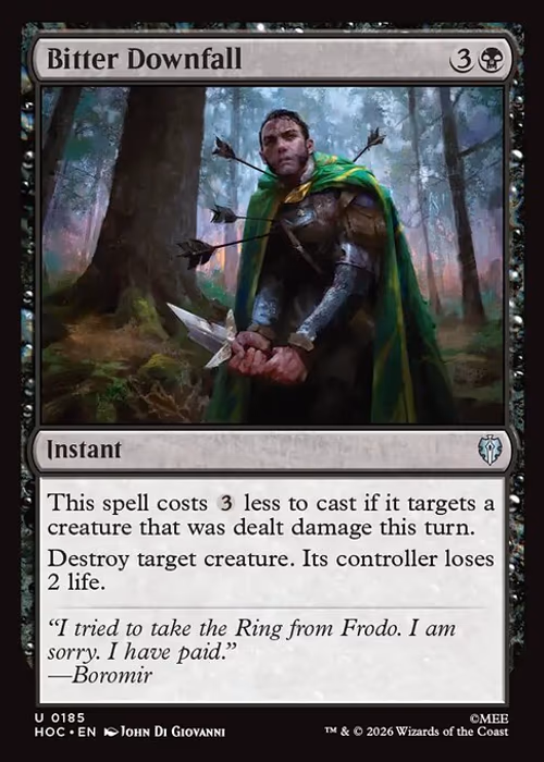 Bitter Downfall — The Hobbit Eternal #185