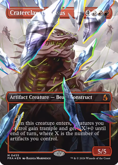 Craterclaw Colossus — Reality Fracture #455