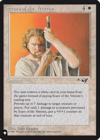 Scars of the Veteran — The List