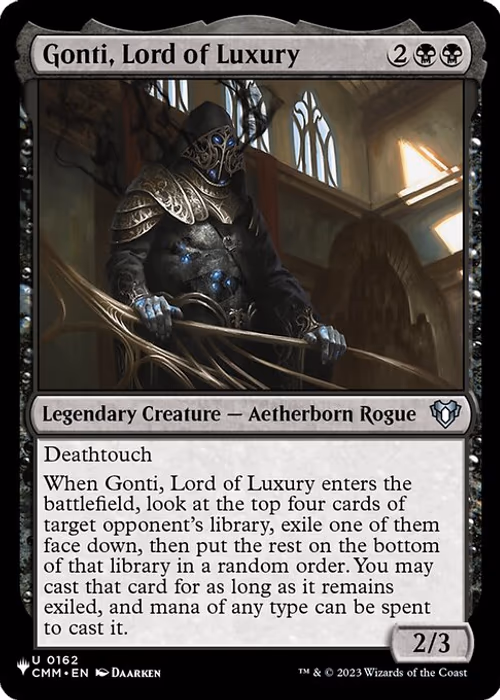 Gonti, Lord of Luxury — The List #CMM-162