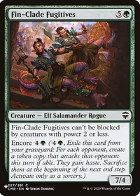 Fin-Clade Fugitives — The List