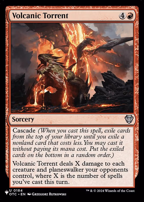 Volcanic Torrent — The List #OTC-184