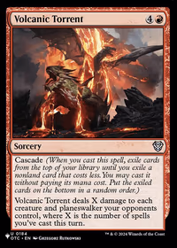 Volcanic Torrent — The List