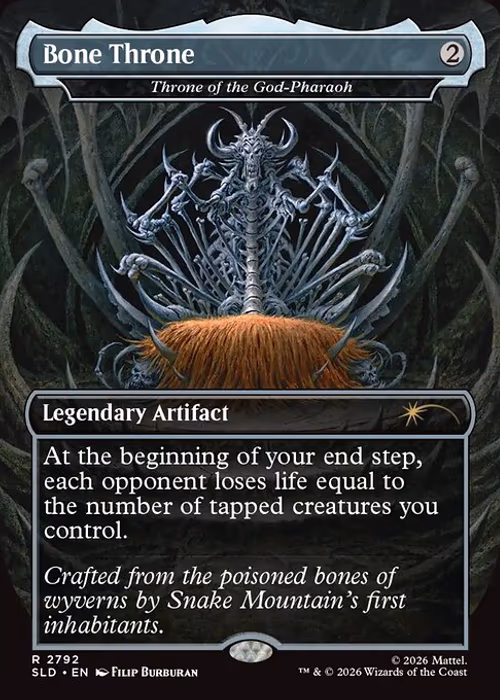 Throne of the God-Pharaoh — Secret Lair Drop #2792