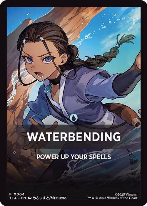 Waterbending — Avatar: The Last Airbender Beginner Box Front Cards #4
