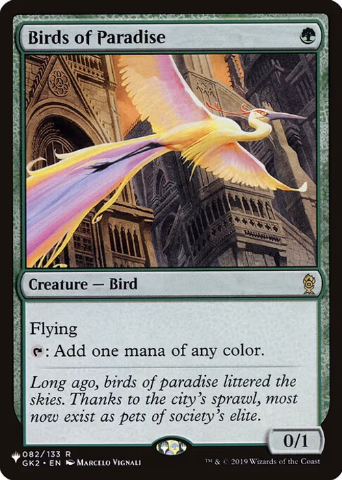 Birds of Paradise — The List #GK2-82