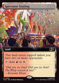 Spectator Seating — Marvel Super Heroes Commander #495