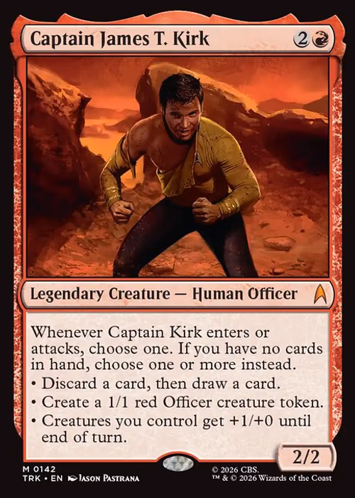Captain James T. Kirk — Star Trek #142