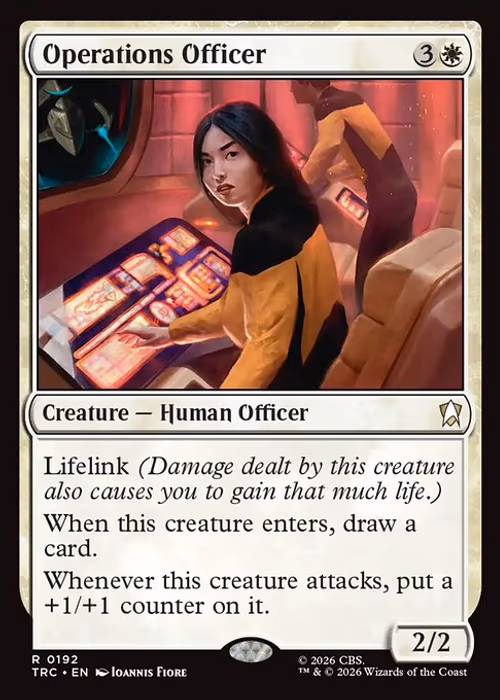 Operations Officer — Star Trek Commander #192