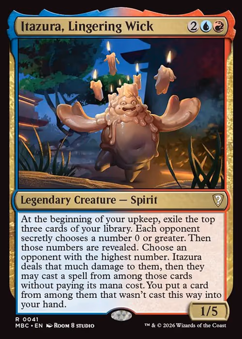 Itazura, Lingering Wick — Mystery Booster Commander Edition #41
