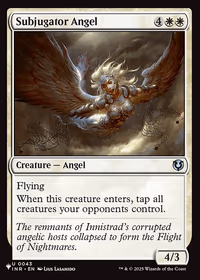 Subjugator Angel — The List