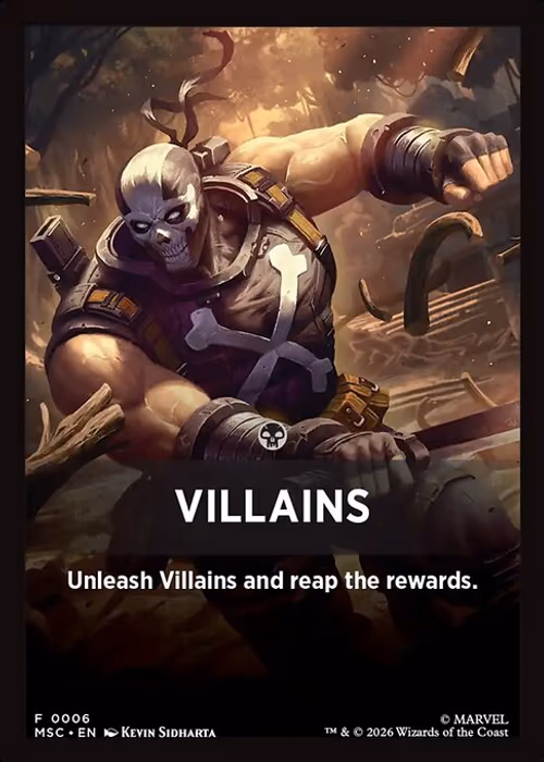 Villains — Marvel Super Heroes Jumpstart Front Cards #6