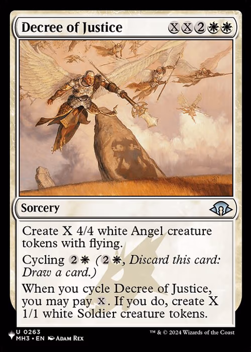 Decree of Justice — The List #MH3-263