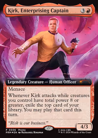 Kirk, Enterprising Captain