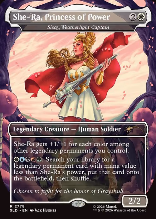 Sisay, Weatherlight Captain — Secret Lair Drop #2778