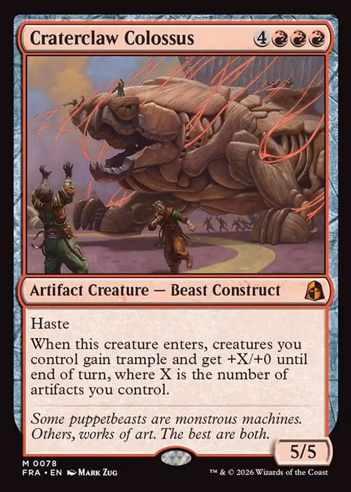 Craterclaw Colossus — Reality Fracture #78