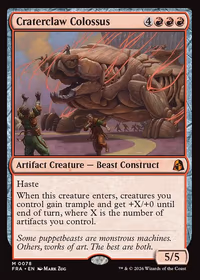 Craterclaw Colossus — Reality Fracture #78
