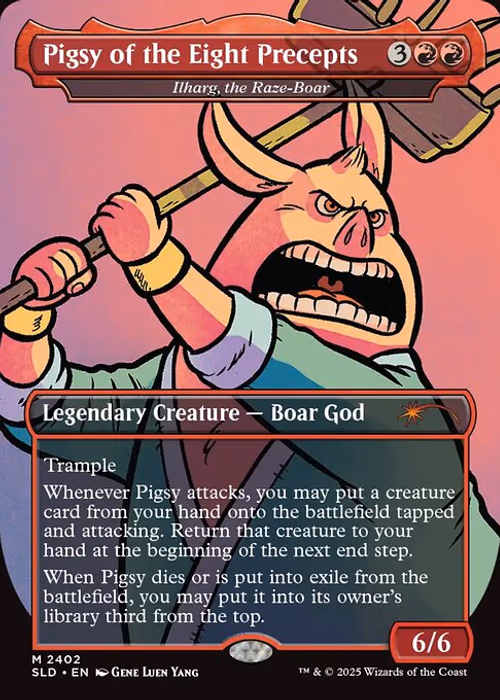 Ilharg, the Raze-Boar — Secret Lair Drop #2402