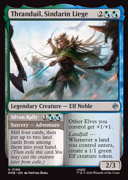 Thranduil, Sindarin Liege // Silvan Rally — The Hobbit #166