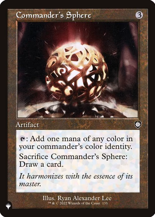 Commander's Sphere — The List #BRC-135