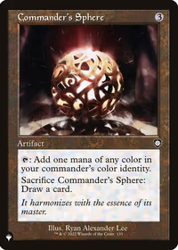 Commander's Sphere — The List