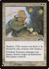Soltari Visionary — The List