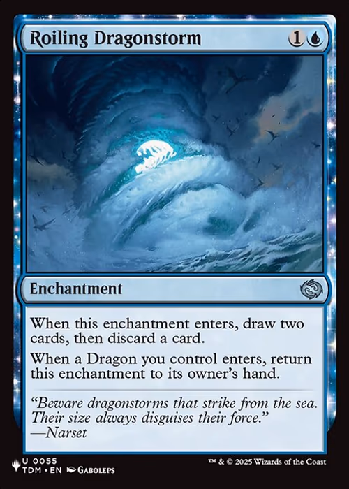 Roiling Dragonstorm — The List #TDM-55